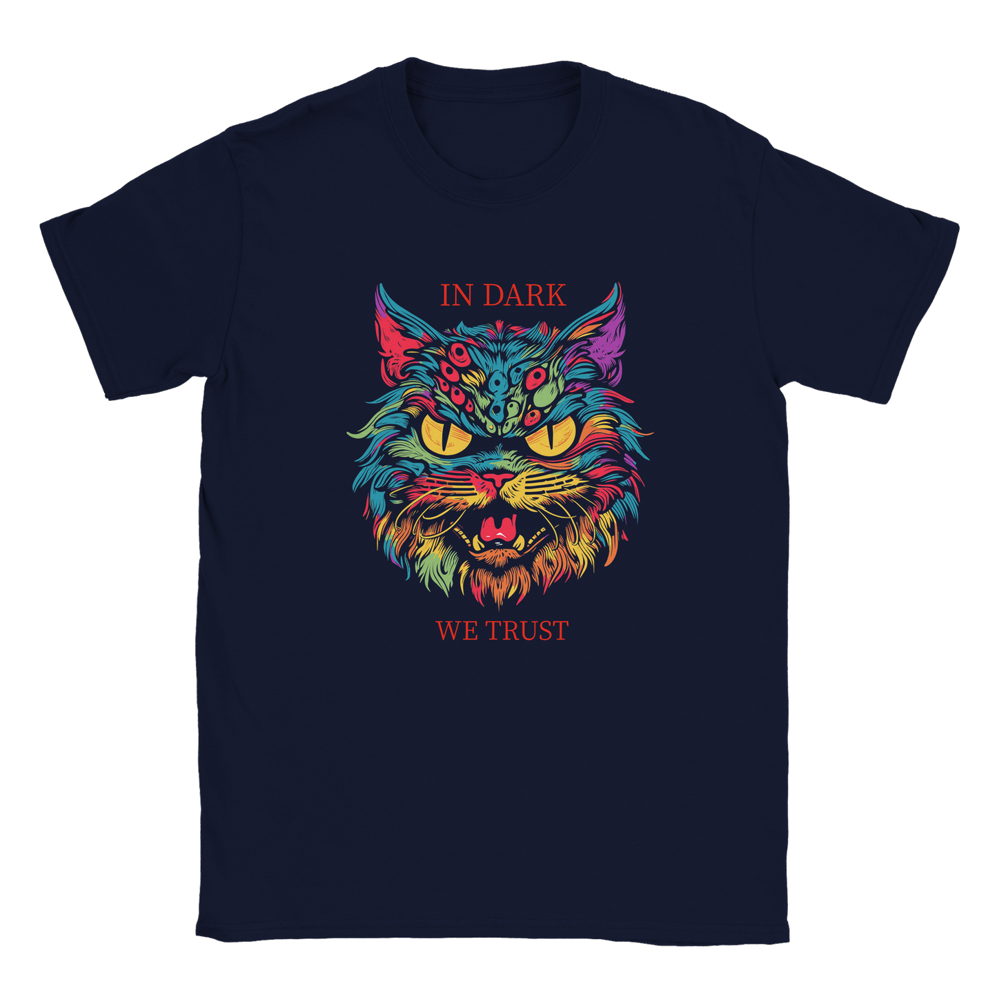 In Dark We Trust T-shirt (free shipping)