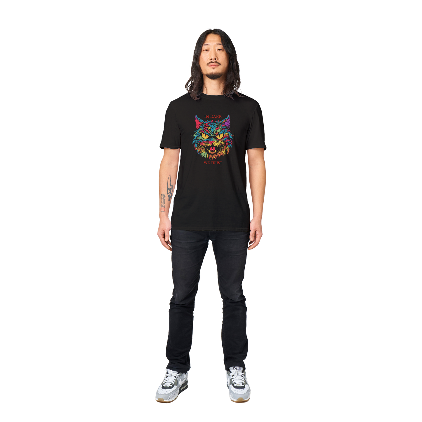 In Dark We Trust T-shirt (free shipping)