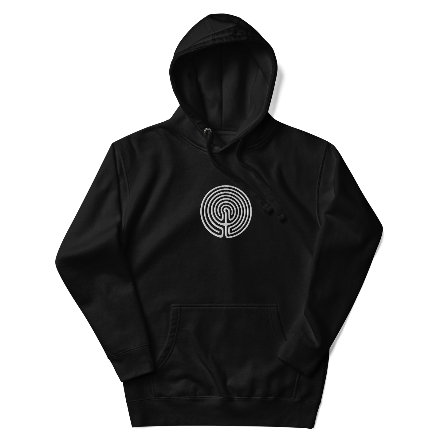 Embroidered Labyrinth - Hoodie