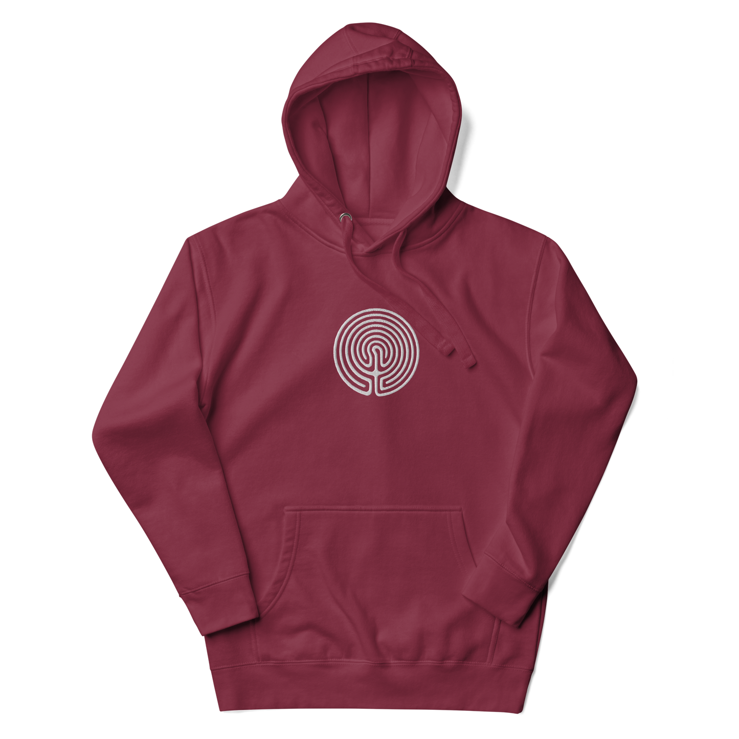 Embroidered Labyrinth - Hoodie