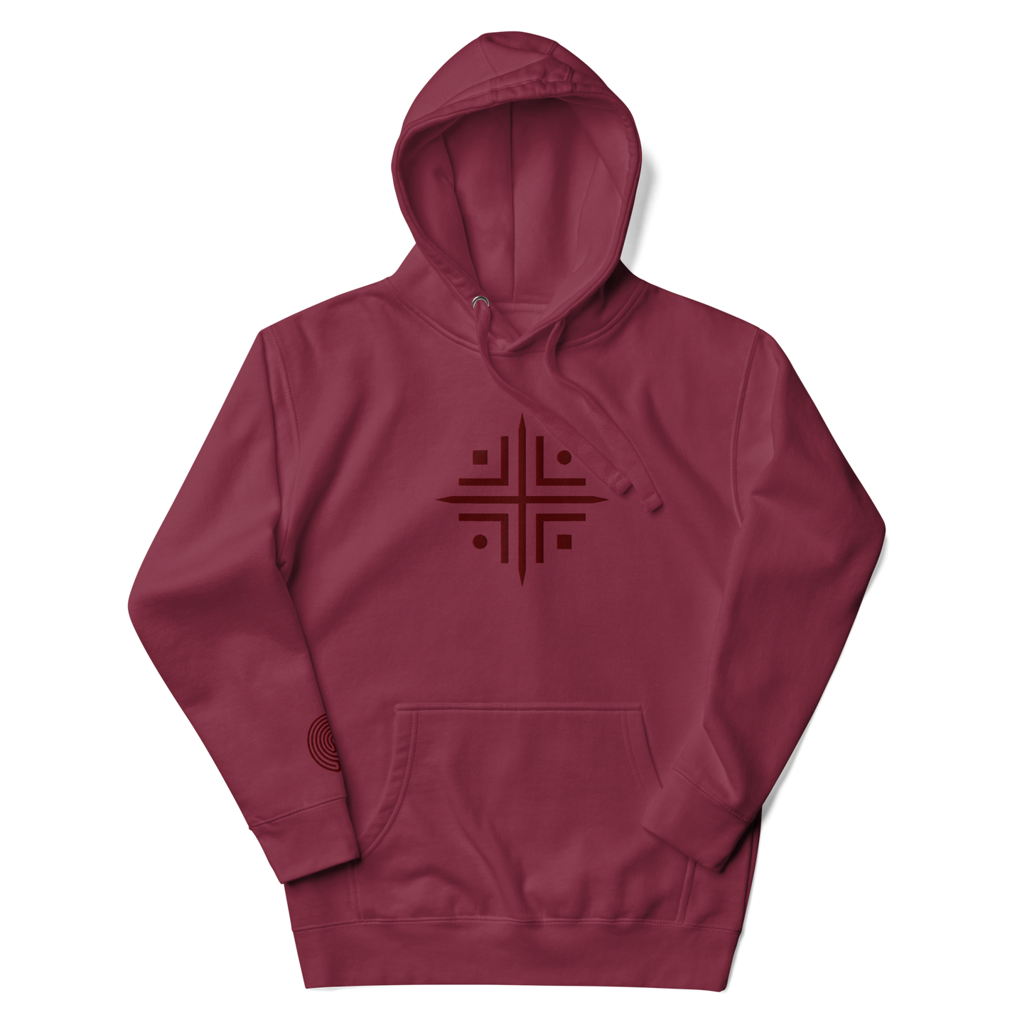 Labyrinth Key Embroidery - Hoodie