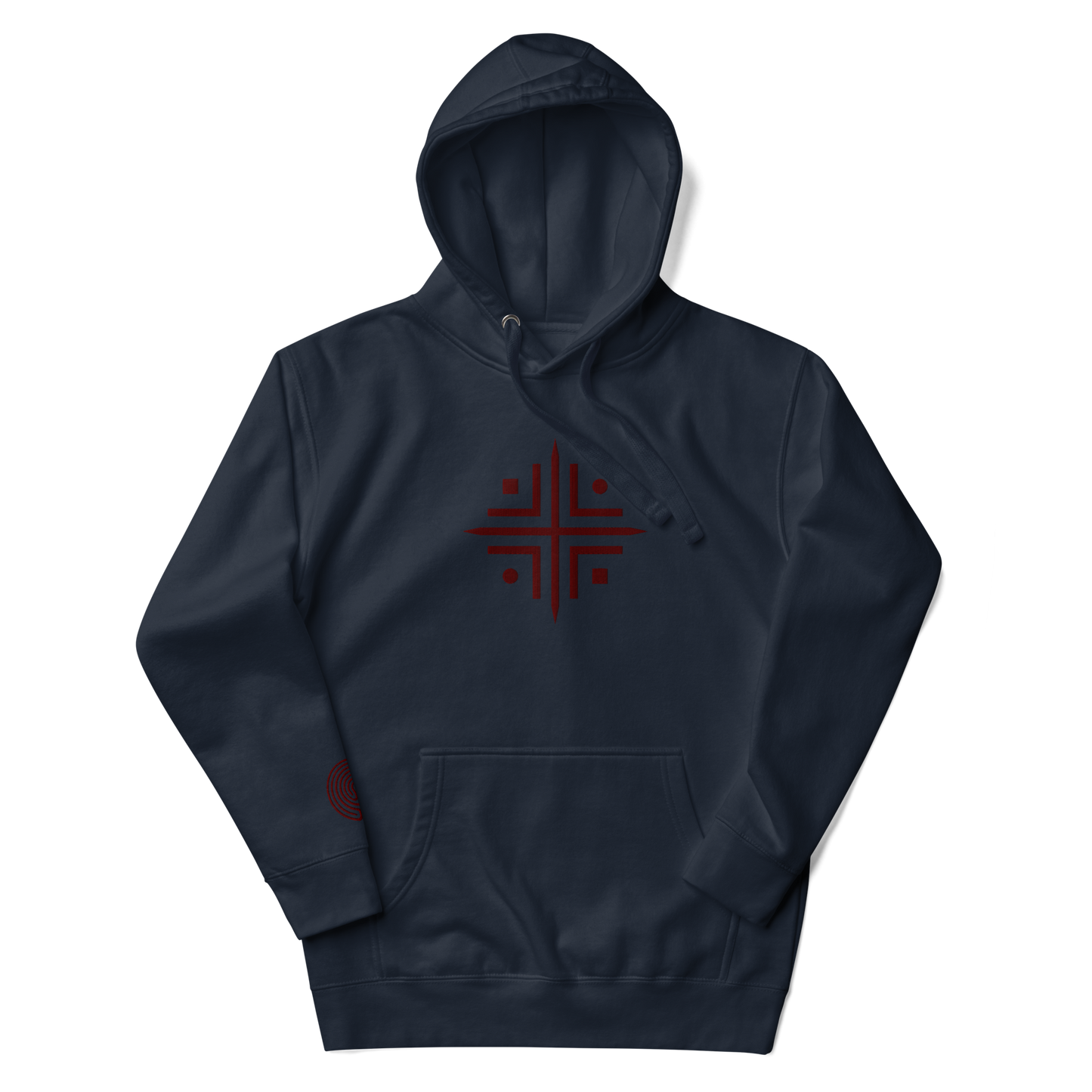 Labyrinth Key Embroidery - Hoodie