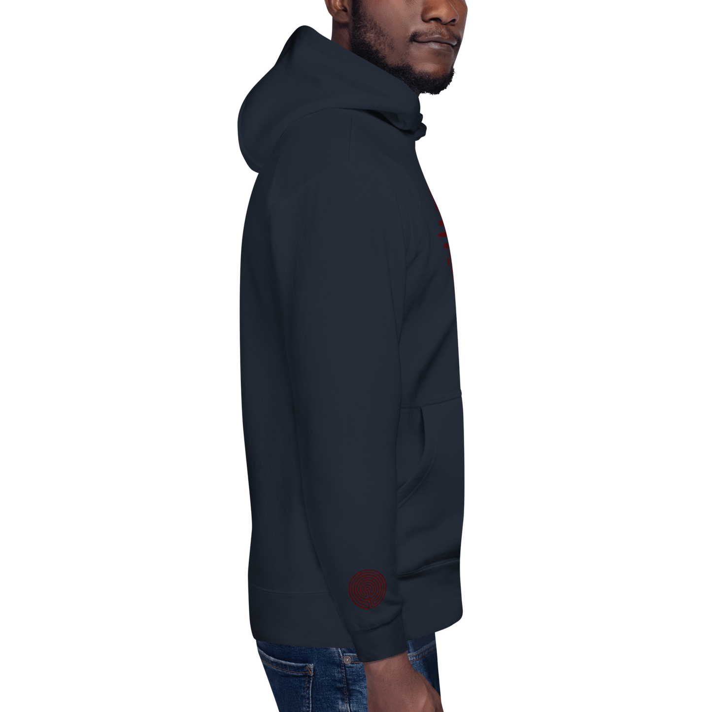 Labyrinth Key Embroidery - Hoodie