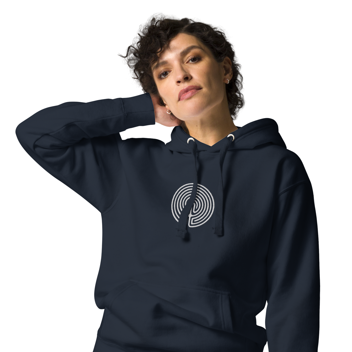 Embroidered Labyrinth - Hoodie