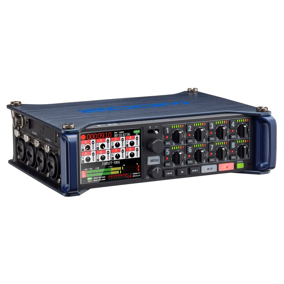 ZOOM F8 - Multitrack Field Recorder