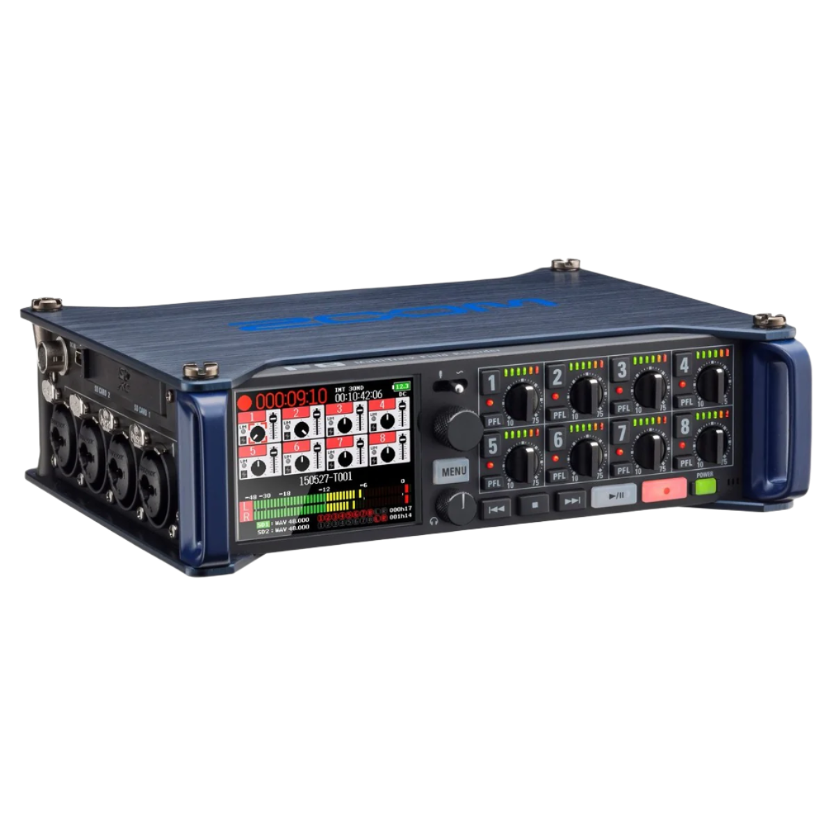 ZOOM F8 - Multitrack Field Recorder