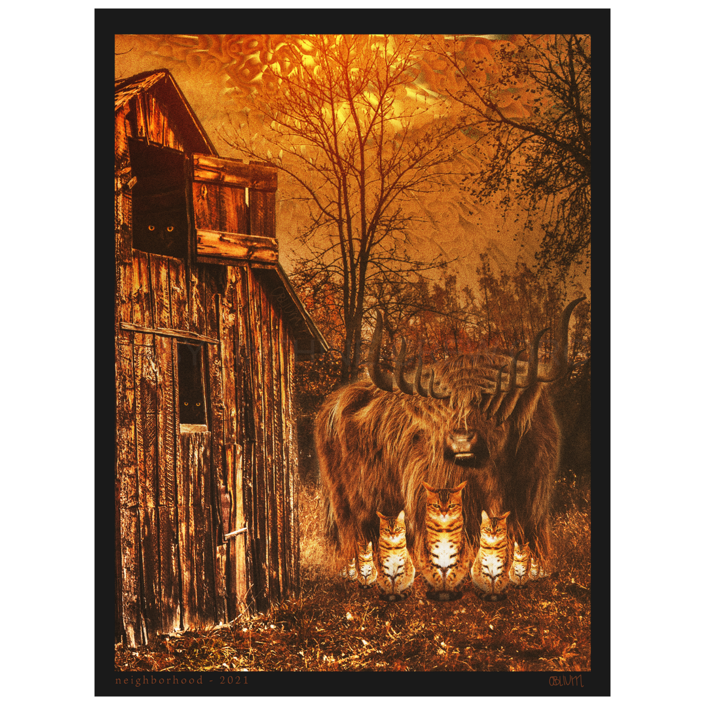 Neighborhood (Print)