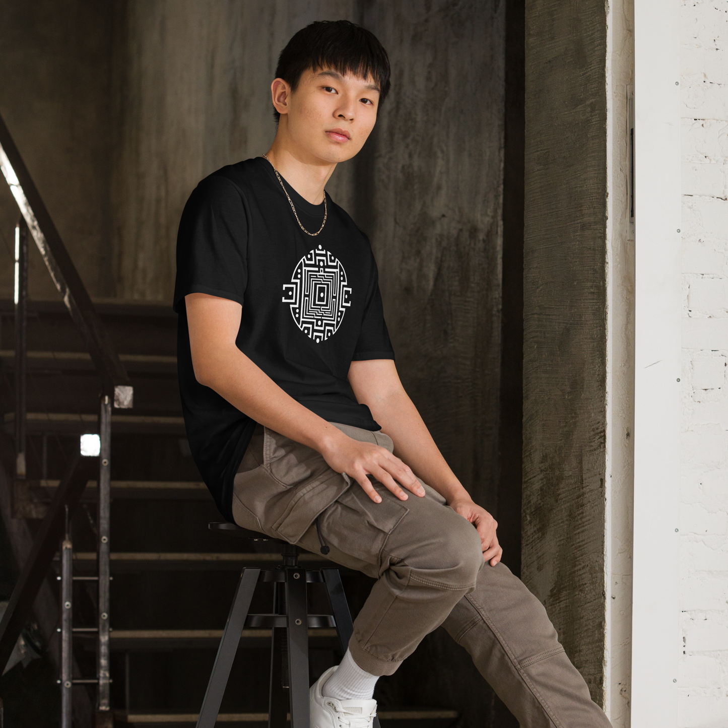 Abstract Maze Architecture T-Shirt (free shipping)