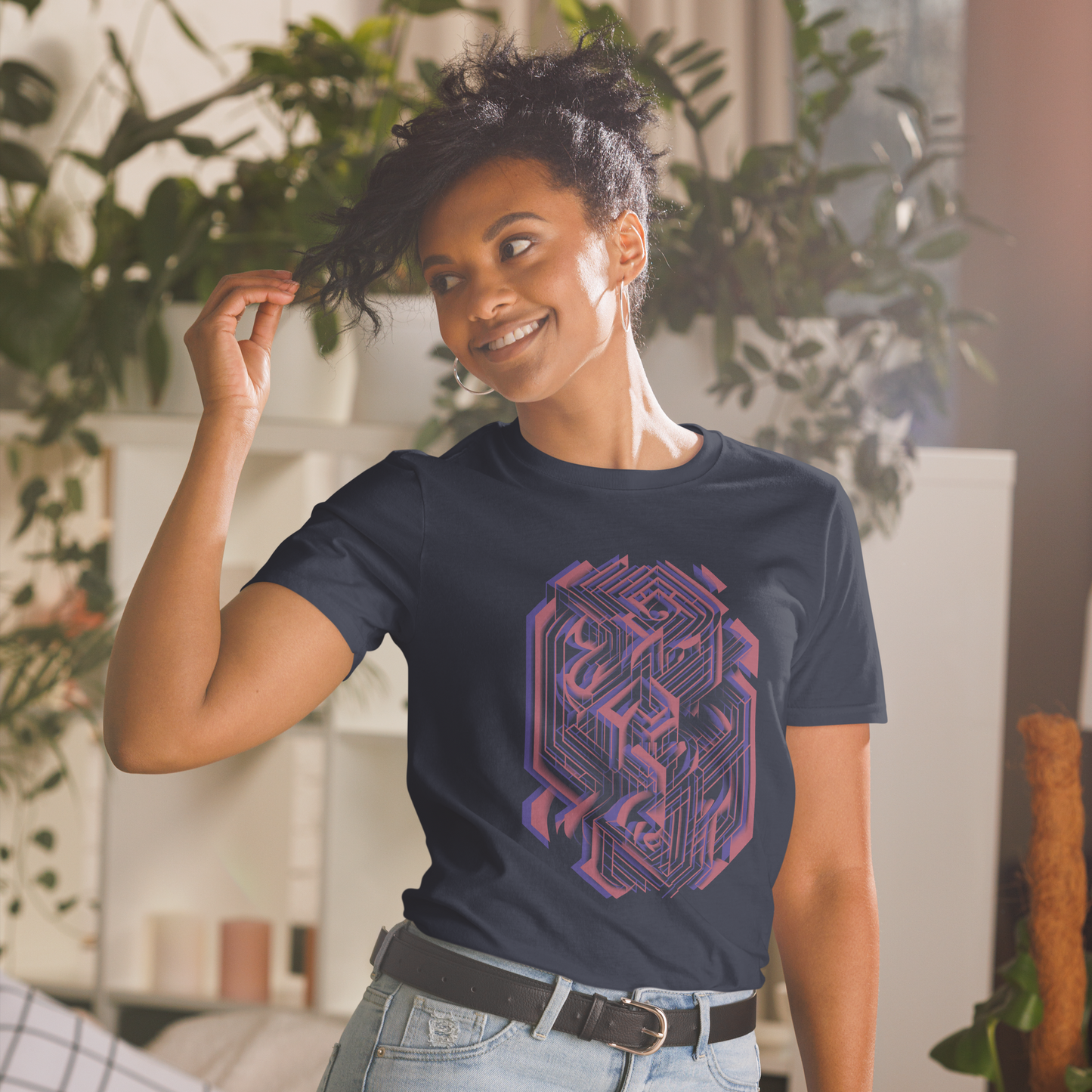 The Pink Panther Volumetric Maze T-Shirt