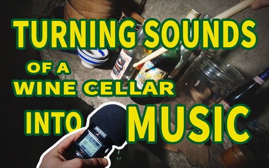 Turning Sounds of a Wine Cellar into Music