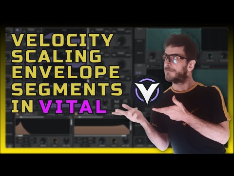 sound design tutorial: make your sounds more expressive by velocity scaling envelope segments