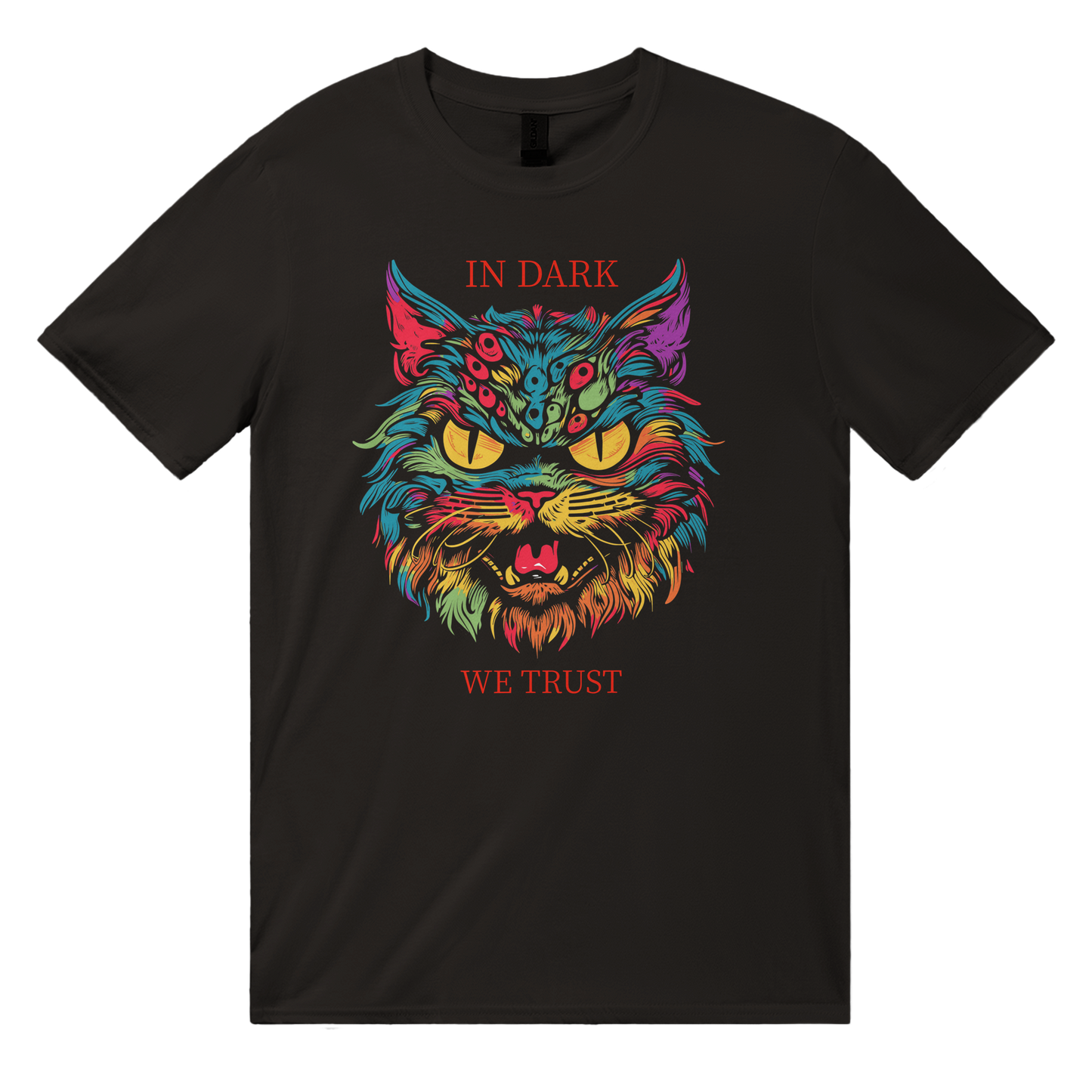 In Dark We Trust T-shirt (free shipping)