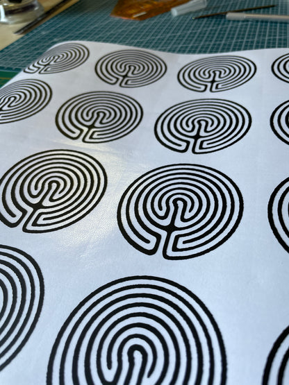 Finger Labyrinth - Decal Sticker