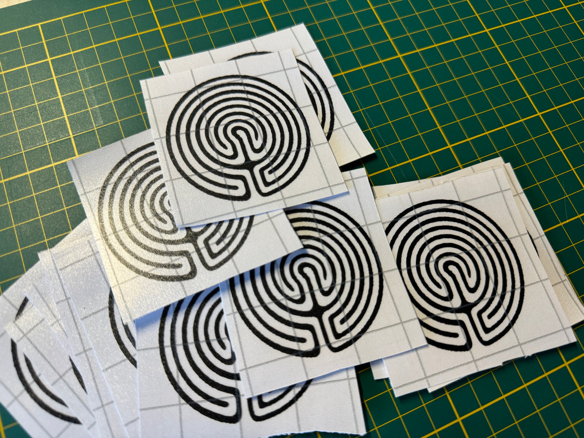 Labyrith Sticker Finger Labyrinth - Decal Sticker – Labyrinthine Crew