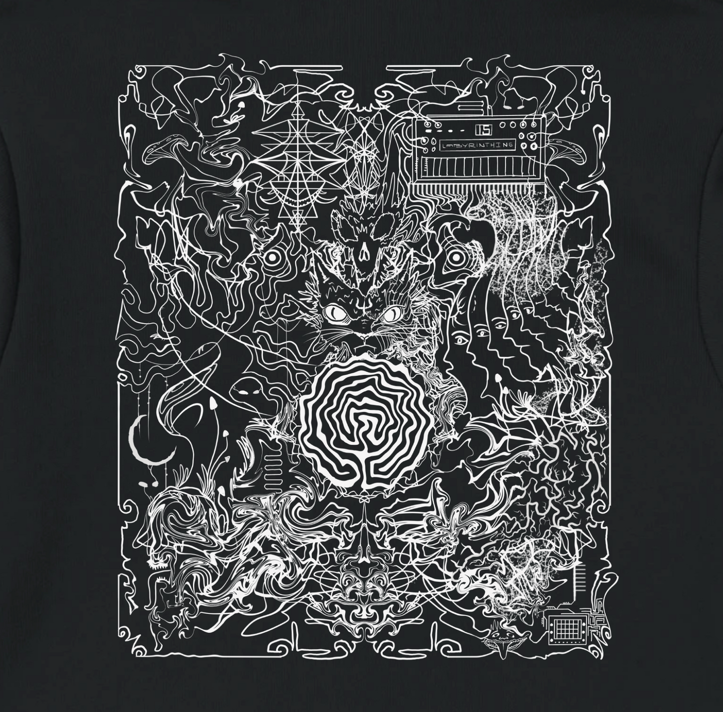 Modular Tabaahee - Labyrinthine Crew 15th Anniversary Hoodie