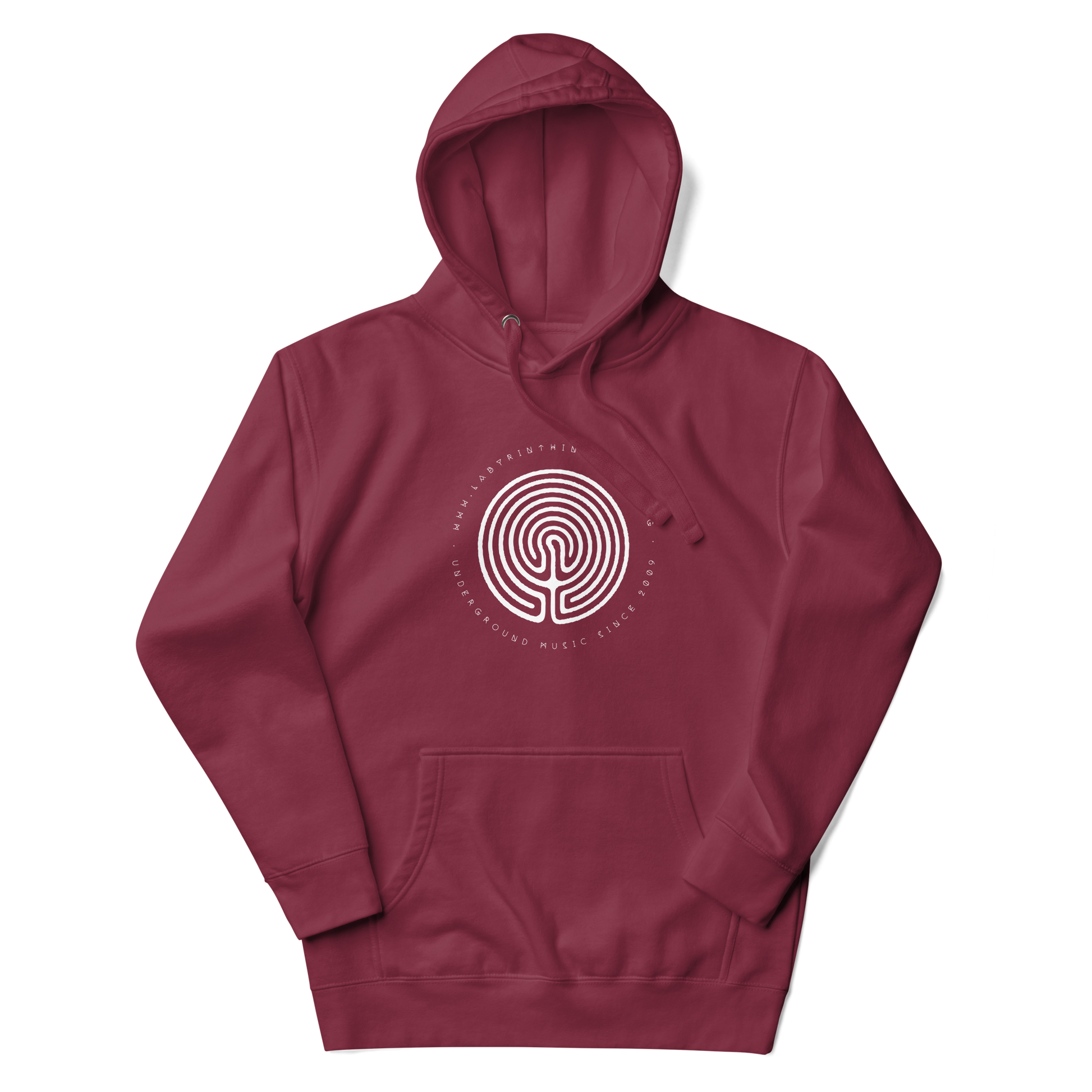 Spitfire 2024 burgundy hoodie