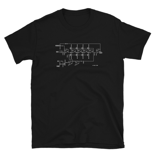 Analog Hi-Pass Filter Schematic T-Shirt